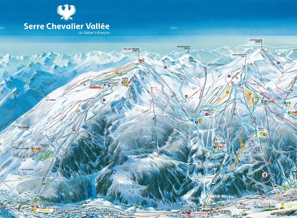 Nice Appt In Briancon Les Charmettes מראה חיצוני תמונה